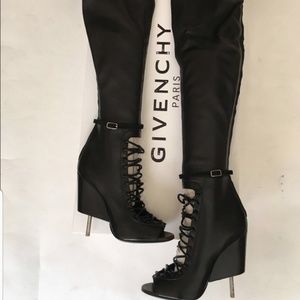 VERY RARE GIVENCHY Over-the-Knee Leather Boots